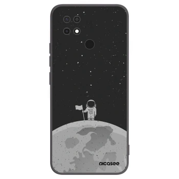Picasee silikonový černý obal pro Xiaomi Redmi 10C - Astronaut