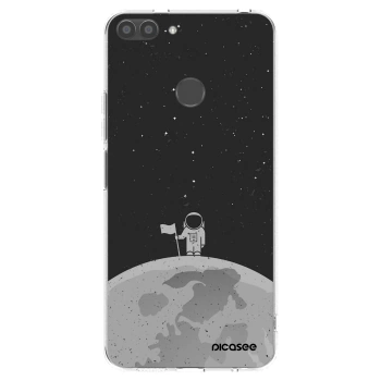 Picasee silikonový průhledný obal pro Huawei P Smart - Astronaut
