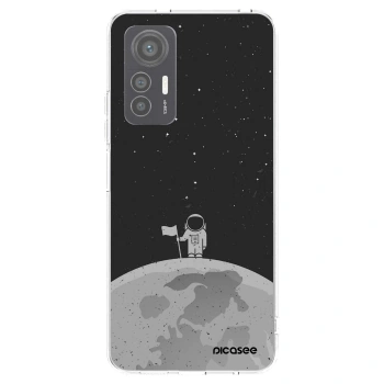 Picasee silikonový průhledný obal pro Xiaomi 12 Lite - Astronaut