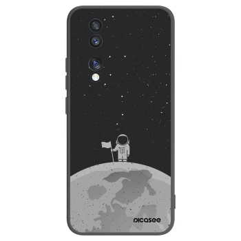 Picasee silikonový černý obal pro Honor 70 - Astronaut