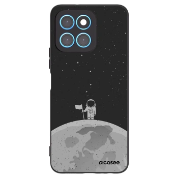 Picasee silikonový černý obal pro Honor X8 5G - Astronaut