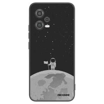 Picasee silikonový černý obal pro Xiaomi Poco X5 - Astronaut
