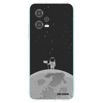 Picasee silikonový průhledný obal pro Xiaomi Poco X5 - Astronaut