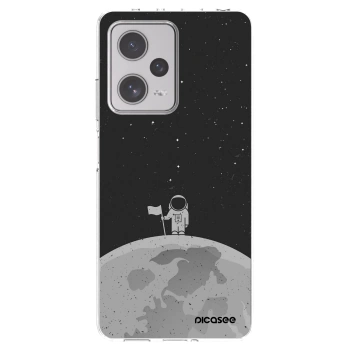 Picasee silikonový průhledný obal pro Xiaomi Redmi Note 12 Pro+ 5G - Astronaut