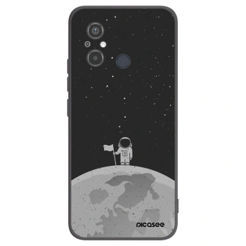 Picasee silikonový černý obal pro Xiaomi Redmi 12C - Astronaut