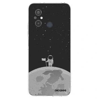 Picasee silikonový průhledný obal pro Xiaomi Redmi 12C - Astronaut