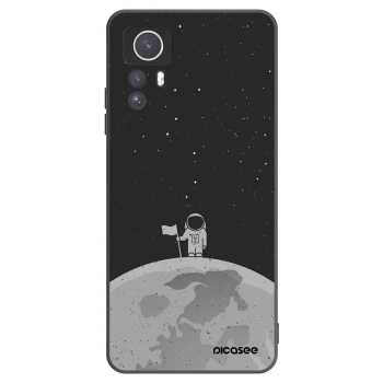 Picasee silikonový černý obal pro Xiaomi Redmi Note 12S - Astronaut