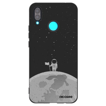 Picasee silikonový černý obal pro Huawei Nova 3 - Astronaut