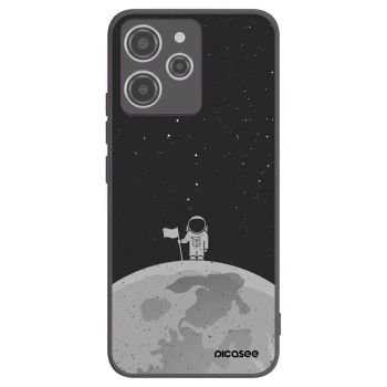 Picasee silikonový černý obal pro Xiaomi Redmi 12 4G - Astronaut