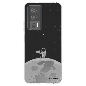 Picasee silikonový průhledný obal pro Xiaomi Poco F5 Pro 5G - Astronaut
