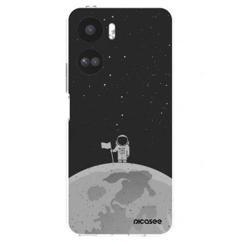 Picasee silikonový průhledný obal pro Honor 90 Lite 5G - Astronaut