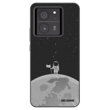 Picasee silikonový černý obal pro Xiaomi 13T - Astronaut