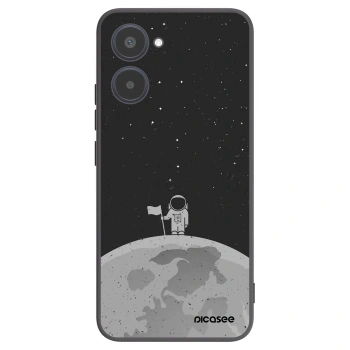 Picasee silikonový černý obal pro Realme 10 4G - Astronaut