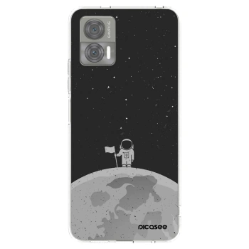 Picasee silikonový průhledný obal pro Motorola Edge 30 Neo - Astronaut