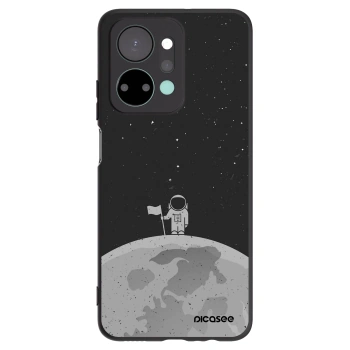 Picasee silikonový černý obal pro Honor X7a - Astronaut