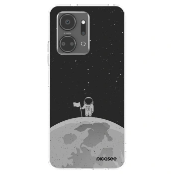 Picasee silikonový průhledný obal pro Honor X7a - Astronaut