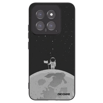 Picasee silikonový černý obal pro Xiaomi 14 - Astronaut