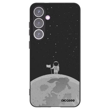 Picasee silikonový černý obal pro Samsung Galaxy S24+ S926B 5G - Astronaut