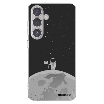 Picasee silikonový průhledný obal pro Samsung Galaxy S24 S921B 5G - Astronaut