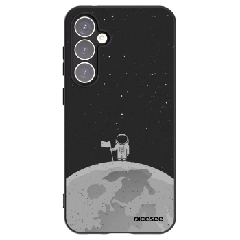 Picasee silikonový černý obal pro Samsung Galaxy S23 FE S711B - Astronaut