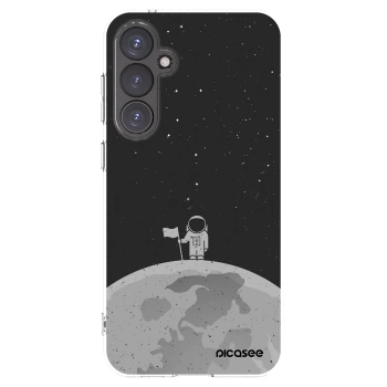 Picasee silikonový průhledný obal pro Samsung Galaxy S23 FE S711B - Astronaut