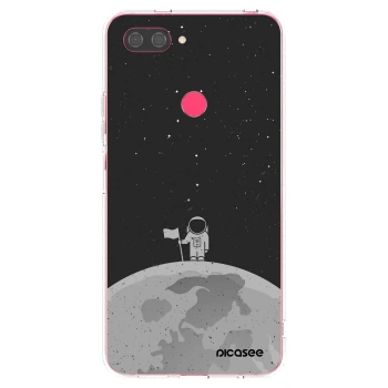 Picasee silikonový průhledný obal pro Xiaomi Mi 8 Lite - Astronaut