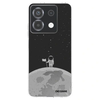 Picasee silikonový průhledný obal pro Xiaomi Poco X6 - Astronaut