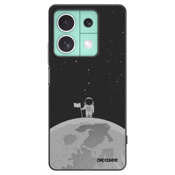 Picasee silikonový černý obal pro Xiaomi Redmi Note 13 5G - Astronaut