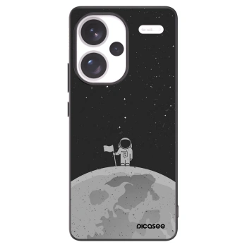 Picasee silikonový černý obal pro Xiaomi Redmi Note 13 Pro+ 5G - Astronaut