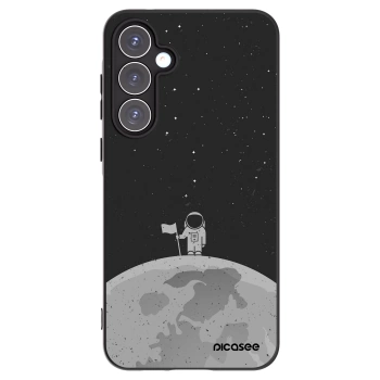 Picasee silikonový černý obal pro Samsung Galaxy A55 5G A556B - Astronaut