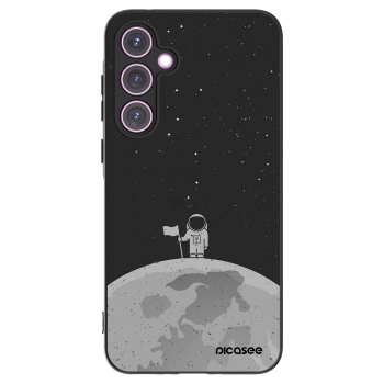 Picasee silikonový černý obal pro Samsung Galaxy A35 5G A356B - Astronaut