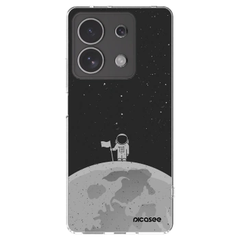 Picasee silikonový průhledný obal pro Xiaomi Redmi Note 13 4G - Astronaut