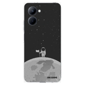 Picasee silikonový průhledný obal pro Realme C33 (2023) - Astronaut