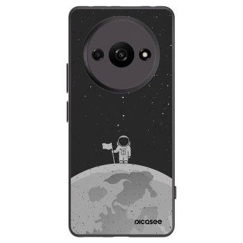 Picasee silikonový černý obal pro Xiaomi Redmi A3 - Astronaut