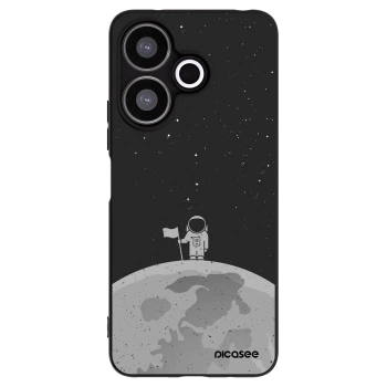 Picasee silikonový černý obal pro Xiaomi Redmi 13 4G - Astronaut