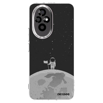 Picasee silikonový průhledný obal pro Honor 200 5G - Astronaut