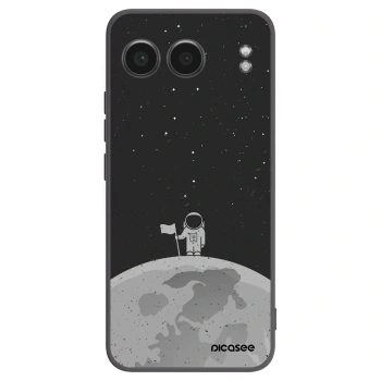 Picasee silikonový černý obal pro OnePlus Nord 4 - Astronaut