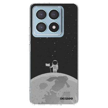 Picasee silikonový průhledný obal pro Xiaomi 14T Pro - Astronaut