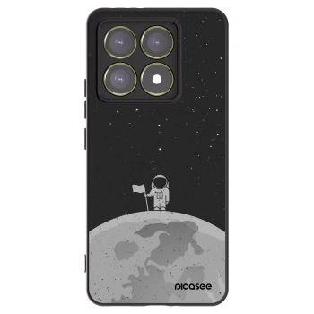 Picasee silikonový černý obal pro Xiaomi 14T - Astronaut