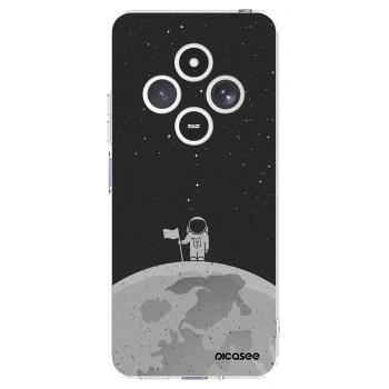 Picasee silikonový průhledný obal pro Xiaomi Redmi 14C - Astronaut