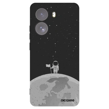 Picasee silikonový černý obal pro Xiaomi Poco X7 - Astronaut