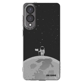 Picasee silikonový průhledný obal pro Samsung Galaxy S25 Edge 5G - Astronaut