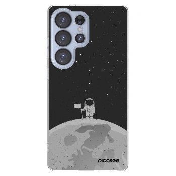 Picasee silikonový průhledný obal pro Samsung Galaxy S25 Ultra 5G - Astronaut