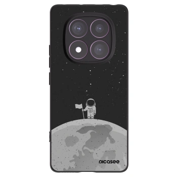 Picasee silikonový černý obal pro Xiaomi Redmi Note 14 Pro 4G - Astronaut
