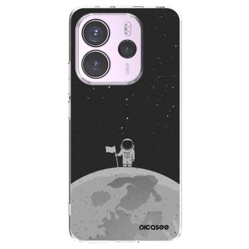 Picasee silikonový průhledný obal pro Xiaomi Redmi Note 14 4G - Astronaut