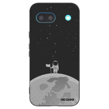Picasee silikonový černý obal pro Google Pixel 8a - Astronaut