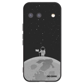 Picasee silikonový černý obal pro Google Pixel 9 - Astronaut