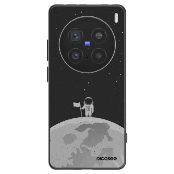 Picasee silikonový černý obal pro Vivo X200 Pro - Astronaut