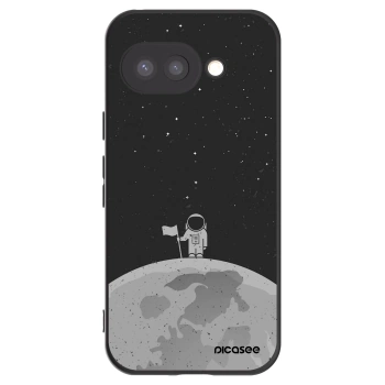 Picasee silikonový černý obal pro Google Pixel 9a - Astronaut