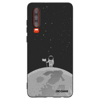 Picasee silikonový černý obal pro Huawei P30 - Astronaut